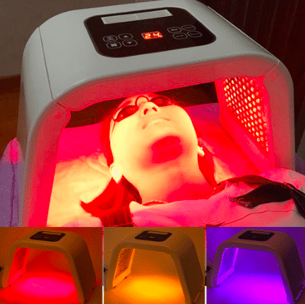 LED Therapy helps expedite the healing process of many ailments